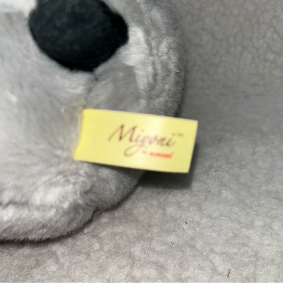 Aurora Miyoni Tots Penguin chick plush 9.5" grey black & white - Picture 5 of 9